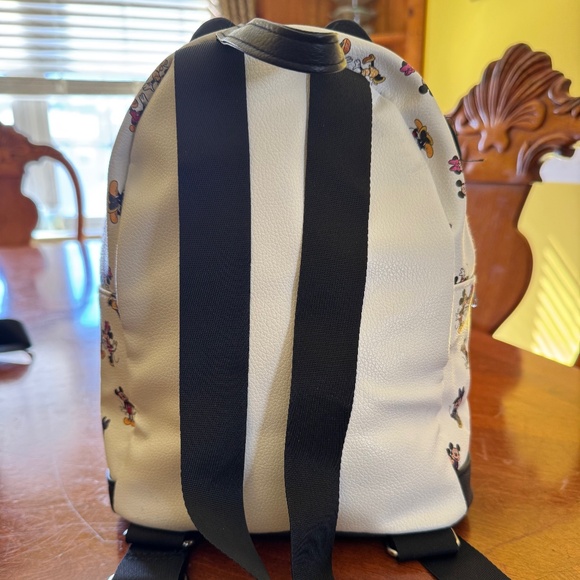 Disney Mickey & Minnie Mini Backpack Adjustable straps & Minnie Ears & Bow NEW - Picture 4 of 8